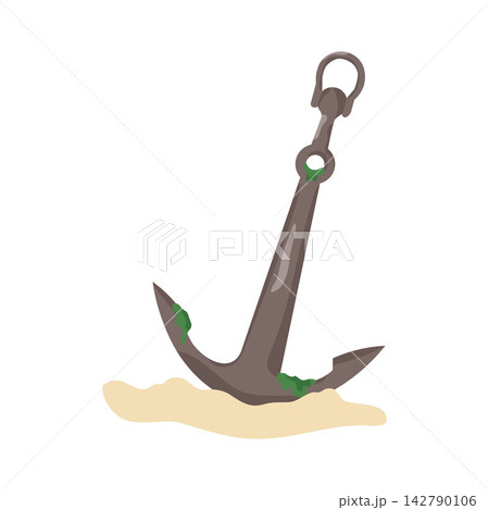 Illustration of Ancient Anchor Illustration of Ancient Anchor 142790106
