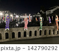 栃木市蔵の街の鯉のぼり 142790292