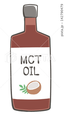 MCTオイルのイラスト MCTオイルのイラスト 142790479