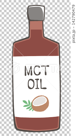 MCTオイルのイラスト MCTオイルのイラスト 142790479