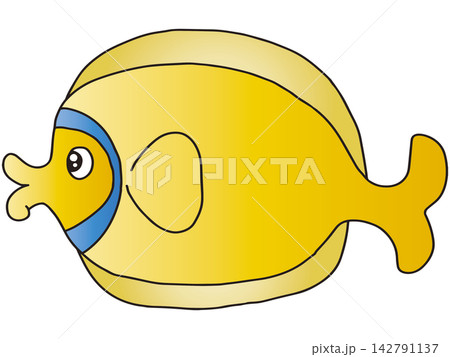 手書きお魚イラスト☆カラフルなサカナたち 手書きお魚イラスト☆カラフルなサカナたち 142791137