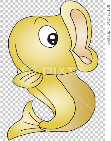 手繪魚類插圖 ☆ 色魚 手繪魚類插圖 ☆ 色魚 142791138