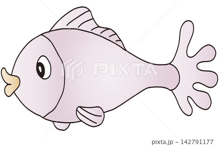 手書きお魚イラスト☆カラフルなサカナたち 手書きお魚イラスト☆カラフルなサカナたち 142791177