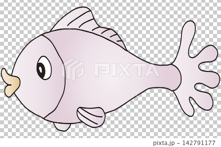 手書きお魚イラスト☆カラフルなサカナたち 手書きお魚イラスト☆カラフルなサカナたち 142791177