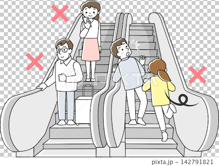 如何安全乘坐自動扶梯 如何安全乘坐自動扶梯 142791821