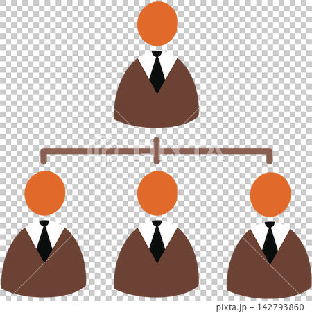 Corporate business organization chart and management hierarchy Corporate business organization chart and management hierarchy 142793860