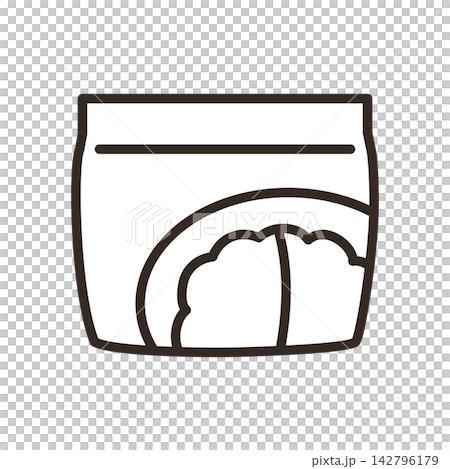 冷藏食品圖標 冷藏食品圖標 142796179