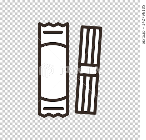 Dried noodle icon Dried noodle icon 142796185