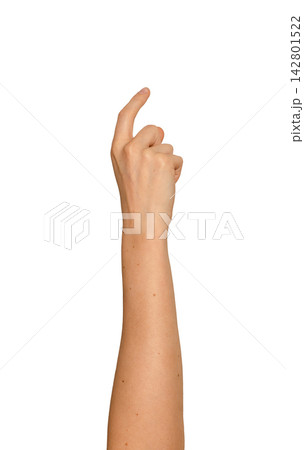 tapping finger tapping finger 142801522