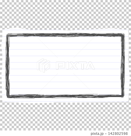 Flat style icon illustration of sketchy paper tear frame notebook sheet isolated on transparent background. Graphic design element clip art for note text space assets. Flat style icon illustration of sketchy paper tear frame notebook sheet isolated on transparent background. Graphic design element clip art for note text space assets. 142802598