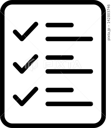 Checklist Modern and Creative Icon Checklist Modern and Creative Icon 142803746