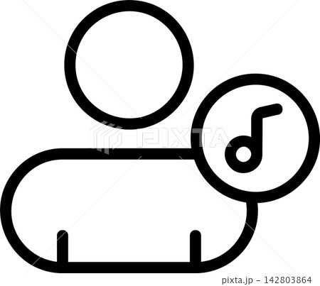 Contact Ringtone Modern and Creative Icon Contact Ringtone Modern and Creative Icon 142803864