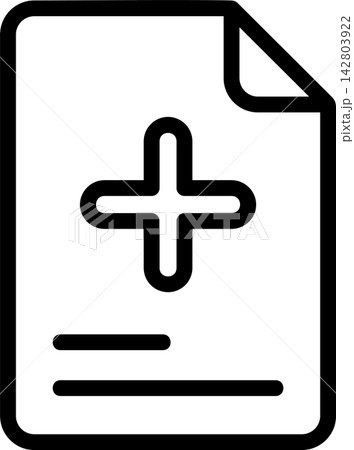 Add Document Modern and Creative Icon Add Document Modern and Creative Icon 142803922