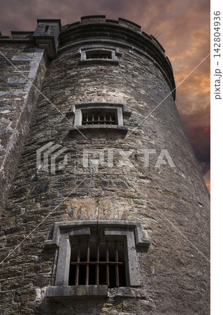 Historic Stone Prison Tower at Cork City Gaol Historic Stone Prison Tower at Cork City Gaol 142804936