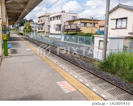 【流山線】鰭ヶ崎駅のホーム 142805410
