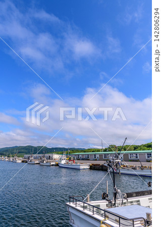 道東サロマ湖の小さな漁港 浜佐呂間漁港 道東サロマ湖の小さな漁港 浜佐呂間漁港 142806294