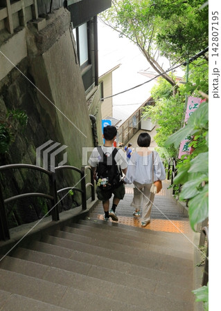 江の島御岩屋道通り 江の島御岩屋道通り 142807195