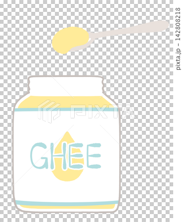 illustration of ghee illustration of ghee 142808218