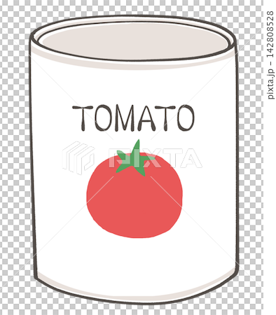 Illustration of a tomato can Illustration of a tomato can 142808528