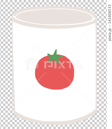 Illustration of a tomato can Illustration of a tomato can 142808533