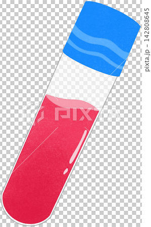 serum tube illustration serum tube illustration 142808645