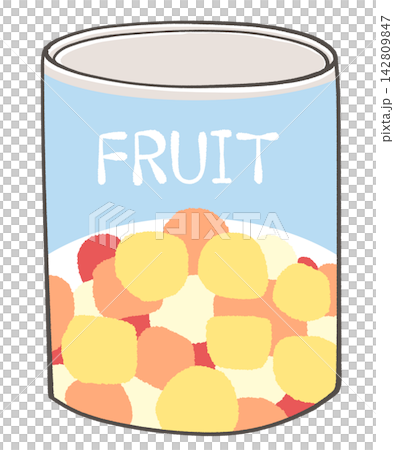 水果罐頭插畫 水果罐頭插畫 142809847
