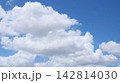 青空と白い雲 青空と白い雲 142814030