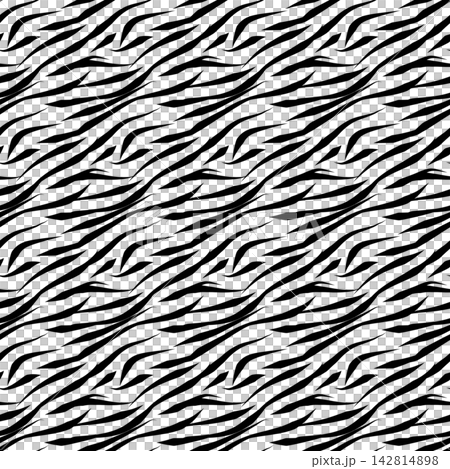 Black And White Zebra Print Animal Skin Pattern Black And White Zebra Print Animal Skin Pattern 142814898