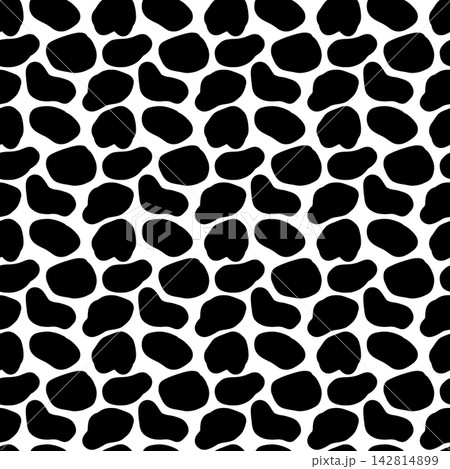 Black And White Cow Print Animal Skin Pattern Black And White Cow Print Animal Skin Pattern 142814899