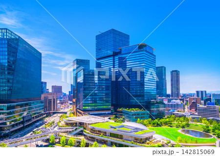 JR大阪駅周辺 うめきたの超高層ビル群 142815069