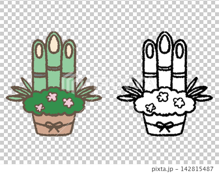 手繪kadomatsu 142815487