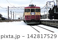 えちごトキめき鉄道 国鉄急行色 最終日の雪景色 142817529