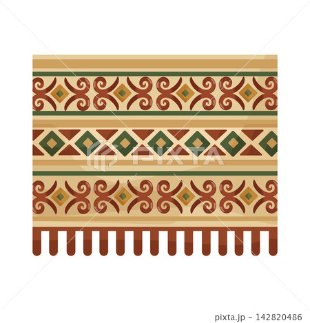 Illustration of Woven Clothing 142820486