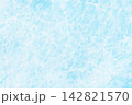 冷たい氷のようなテクスチャの水色の背景 142821570