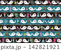 おばけがいっぱい グリーン A4 おばけがいっぱい グリーン A4 142821921