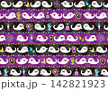 おばけがいっぱい 紫 A4 おばけがいっぱい 紫 A4 142821923
