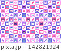 ねこブロック A4 ファンシー ねこブロック A4 ファンシー 142821924
