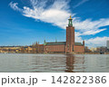 Stockholm Sweden, city skyline at Stockholm City Hall 142822386