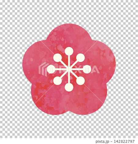 梅花、水彩插畫、松竹梅花圖案、新年祝福、新年卡片、吉祥物、裝飾、日式圖案、設計、材料 梅花、水彩插畫、松竹梅花圖案、新年祝福、新年卡片、吉祥物、裝飾、日式圖案、設計、材料 142822797