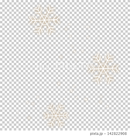 Illustration of light brown, sparkling light and snow. Illustration of light brown, sparkling light and snow. 142822908