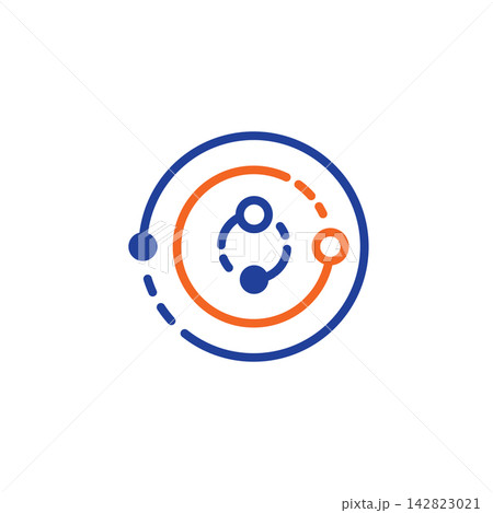Network Tech Line Art Network Tech Line Art 142823021