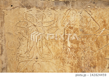 Unique historical carvings on the wall of Batalha monastery in Portugal Unique historical carvings on the wall of Batalha monastery in Portugal 142824459