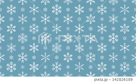 Snowflakes Seamless Pattern Snowflakes Seamless Pattern 142826189