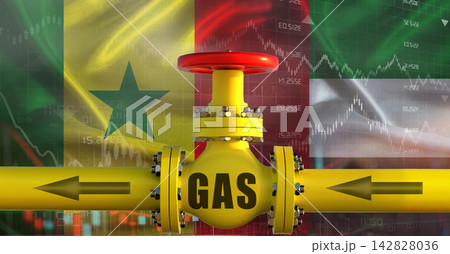 Emirati gas export pipeline to Senegal. Gas exports from the United Arab Emirates to Senegal on financial chart Emirati gas export pipeline to Senegal. Gas exports from the United Arab Emirates to Senegal on financial chart 142828036