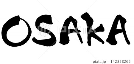 OSAKA 筆文字 手書き 英字 Osaka Calligraphy 142828263