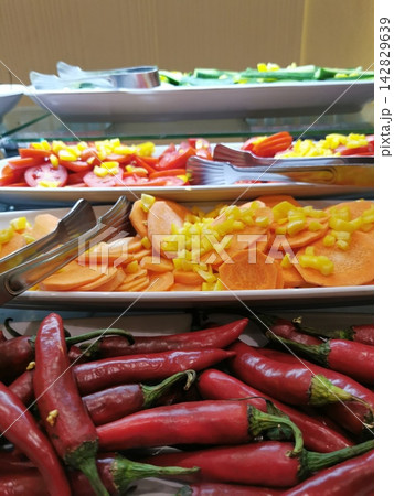different vegetable and salad 142829639