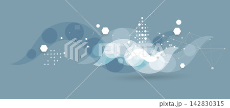 Abstract dna design, neural pathways, molecule connection, vector background Abstract dna design, neural pathways, molecule connection, vector background 142830315