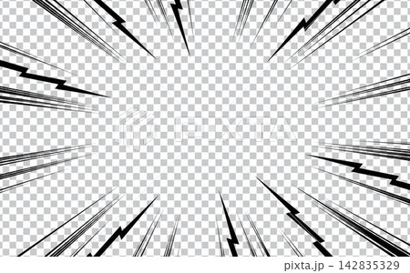 comic book transparent background.  142835329
