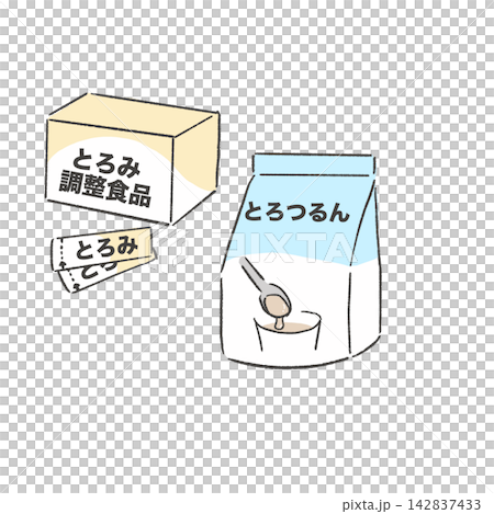 適用於吞嚥困難者的棒狀增稠劑和增稠食品 適用於吞嚥困難者的棒狀增稠劑和增稠食品 142837433
