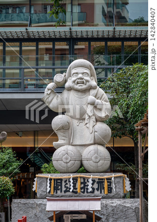 Daikoku Statue at Kanda Myojin Shrine Daikoku Statue at Kanda Myojin Shrine 142840407
